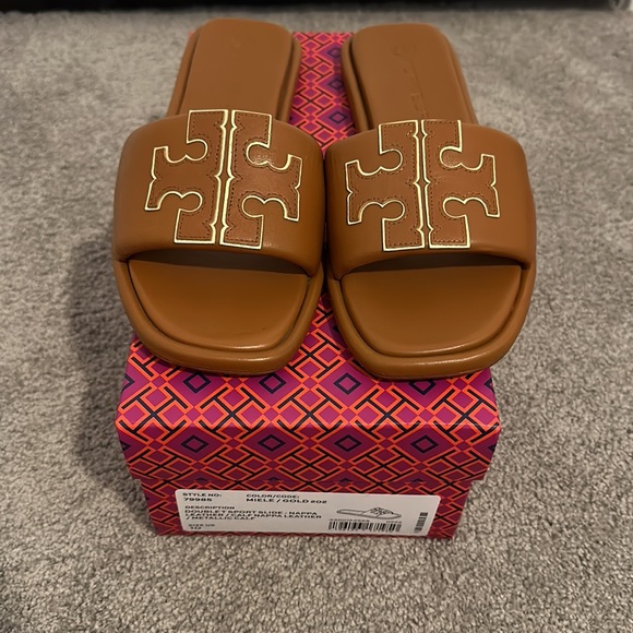 Tory Burch Shoes - Tory Burch Double T Sport Slide
